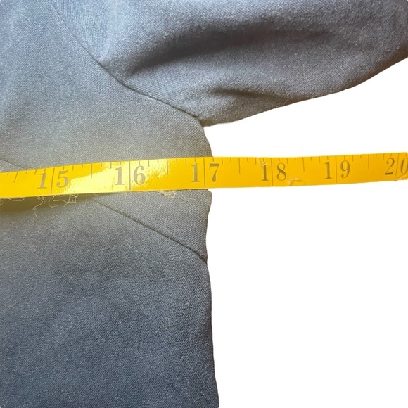 Flying Tomato Blue Faux Suede Southwestern Jacket Fringe Embroidered Small Aztec - Picture 10 of 16